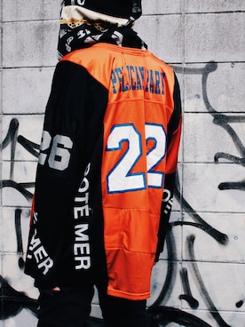 「COTE MER （コートメール）のアイテム（トップス）」を使った、Azuma Yuhoさん（メンズ・178cm）の春コーディネート