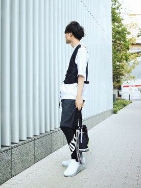 Azuma Yuhoさん（メンズ・178cm）の春コーディネート