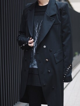 Azuma Yuhoさん（メンズ・178cm）の冬コーディネート