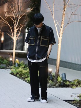 Azuma Yuhoさん（メンズ・178cm）の春コーディネート