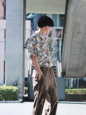 Azuma Yuhoさん（メンズ・178cm）の春コーディネート