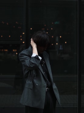 Azuma Yuhoさん（メンズ・178cm）の秋コーディネート