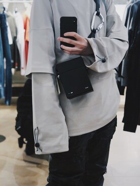 「A-COLD-WALL*（アコールドウォール）のアイテム（トップス）」を使った、Azuma Yuhoさん（メンズ・178cm）の秋コーディネート