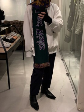 「A.A.Spectrum（エーエースペクトラム）のアイテム」を使った、Azuma Yuhoさん（メンズ・178cm）の秋コーディネート