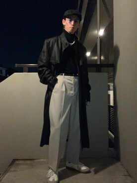 ひろ/黒・柄物さんのコーディネート