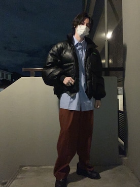 ひろ/黒・柄物さんのコーディネート