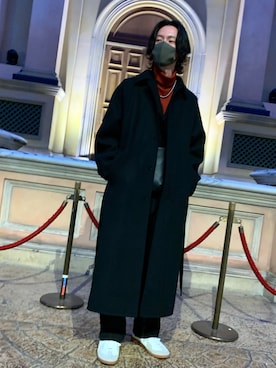 ひろ/黒・柄物さんのコーディネート