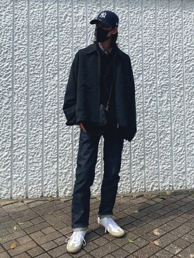 ひろ/黒・柄物さんのコーディネート