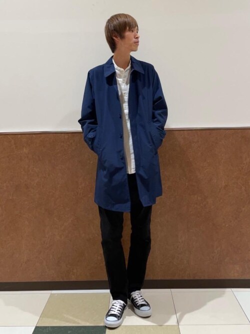 Coencoen たかひろさんのステンカラーコートを使ったコーディネート Zozotown