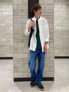 「SMITH'S（スミス）のアイテム」を使った、coen たかひろさん（メンズ・183cm）の春コーディネート