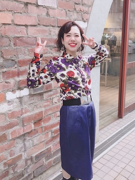 「HbarC」｜お つ じ 🐶さん（レディース・156cm）の春コーディネート