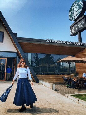 「Lee Cooper（リークーパー）のアイテム」を使った、Miniさん（レディース・156cm）の秋コーディネート