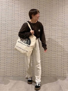 「Lattice（Lattice）のアイテム（アクセサリー）」を使った、いくみさん（レディース・155cm）の春コーディネート