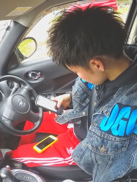 「アイテム（パンツ）」を使った、水取瞭太さん（メンズ・174cm・10代）の冬コーディネート