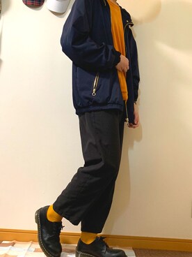 「平成最後のWEARISTAセンバツ」｜「アイテム（ナイロンジャケット）」を使った、美影_mikage_さん（メンズ・176cm）の春コーディネート