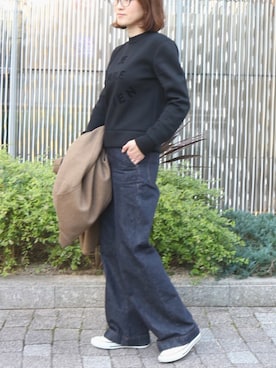 「SOFIE D'HOORE（ソフィードール）のアイテム」を使った、chicaさん（レディース・165cm）の冬コーディネート