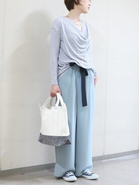 「No issues.（ノー イシューズ）のアイテム」を使った、chicaさん（レディース・165cm）の春コーディネート