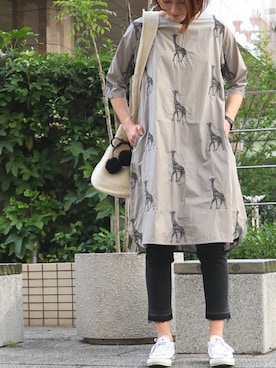 「fireservice（ファイヤーサービス）のアイテム」を使った、chicaさん（レディース・165cm）の春コーディネート