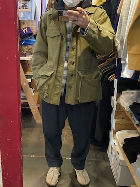「m47」｜「アイテム（その他シューズ）」を使った、kazuki miyamotoさん（メンズ・170cm）の冬コーディネート
