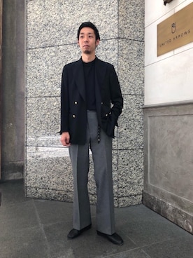 吉岡さん（メンズ・174cm）の夏コーディネート