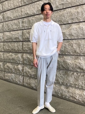 吉岡さん（メンズ・174cm）の春コーディネート