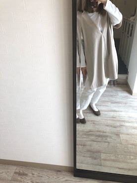 「attrayant（アティロン）のアイテム」を使った、ななさん（レディース・164cm）の春コーディネート