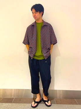 にのさんさん(メンズ・178cm)の夏コーディネート