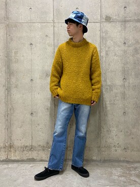 にのさんさん（メンズ・178cm）の冬コーディネート