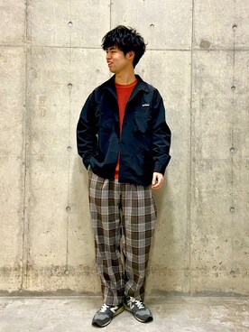 にのさんさん(メンズ・178cm)の冬コーディネート