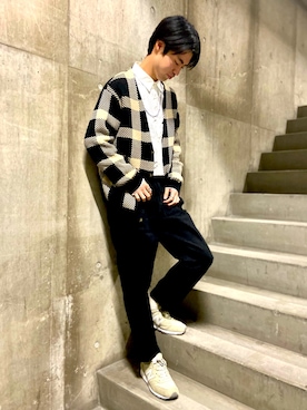 にのさんさん（メンズ・178cm）の冬コーディネート