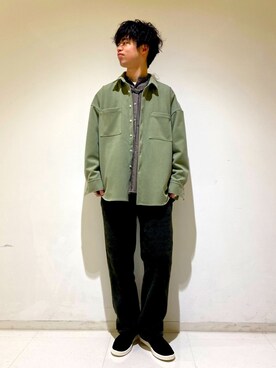 にのさんさん(メンズ・178cm)の冬コーディネート