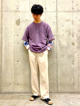 「URBAN RESEARCH Sonny Label（アーバンリサーチサニーレーベル）のアイテム（その他）」を使った、takahiroさん（メンズ・178cm）の春コーディネート