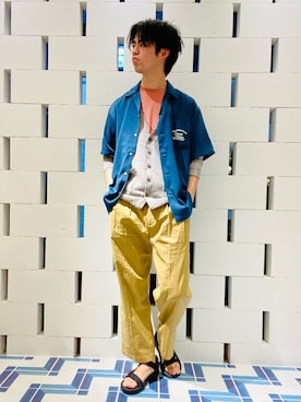 「URBAN RESEARCH Sonny Label（アーバンリサーチサニーレーベル）のアイテム（その他）」を使った、takahiroさん（メンズ・178cm）の春コーディネート