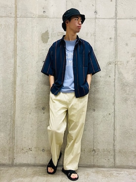「URBAN RESEARCH Sonny Label（アーバンリサーチサニーレーベル）のアイテム（その他）」を使った、takahiroさん（メンズ・178cm）の夏コーディネート