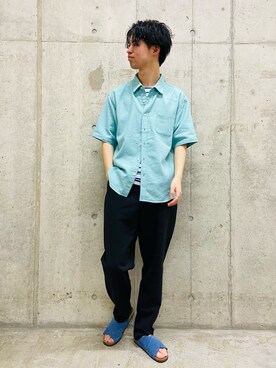 にのさんさん（メンズ・178cm）の夏コーディネート