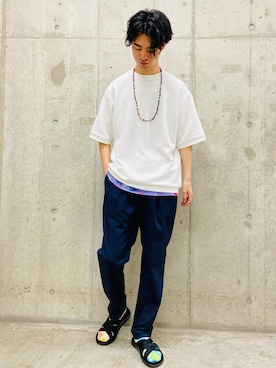 にのさんさん(メンズ・178cm)の夏コーディネート