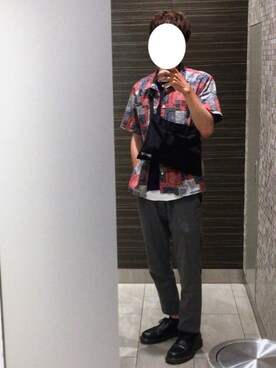 Sasadaさんの「BオーガニックコットンポケットTシャツ(半袖)」を使ったコーディネート