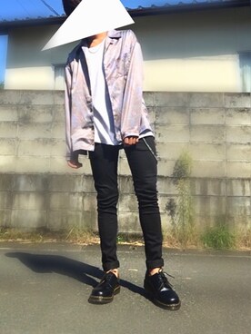 「URBAN RESEARCH Sonny Label（アーバンリサーチサニーレーベル）のアイテム（ウォレットチェーン）」を使った、まろん🌰さん（メンズ・165cm）の秋コーディネート