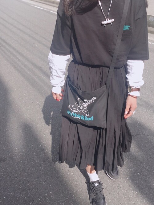 の ショルダーバッグを使ったコーディネート Wear