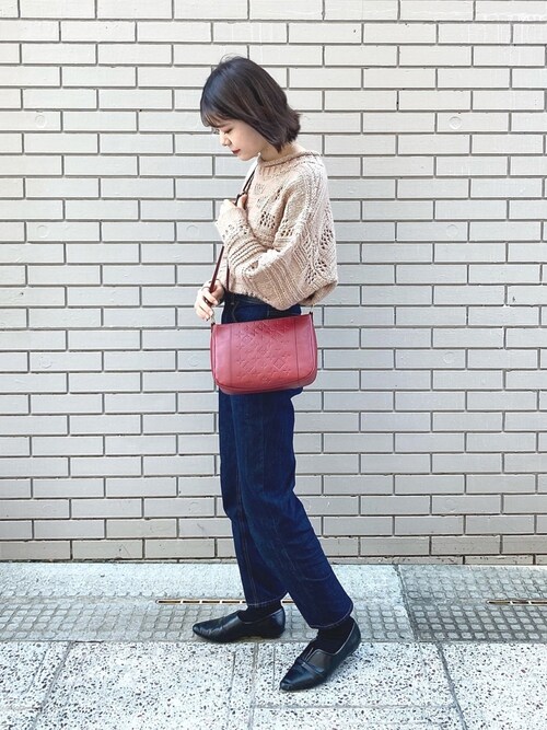 Russet 仙台パルコ店チさんのショルダーバッグを使ったコーディネート Zozotown