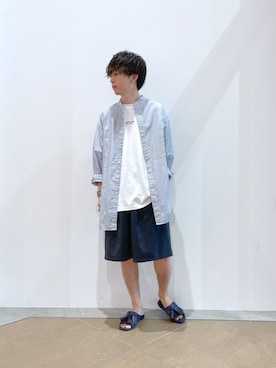 Lowrys Farm ローリーズファーム メンズ のシャツ ブラウス ストライプ柄 コーディネート Zozotown
