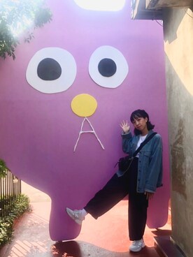 「Taichung」｜「アイテム（ハンチング/ベレー帽）」を使った、Shu-Yenさん（レディース・163cm）の秋コーディネート