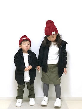 ai☆kaaさん（キッズ・90cm）の春コーディネート