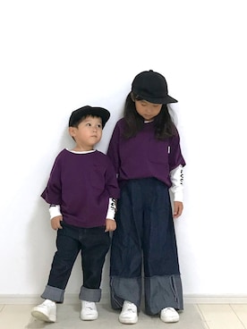 ai☆kaaさん（キッズ・110cm）の秋コーディネート