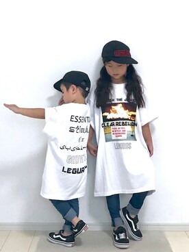 ai☆kaaさん（キッズ・104cm）の夏コーディネート