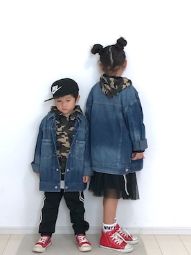 ai☆kaaさん(キッズ・120cm)の冬コーディネート