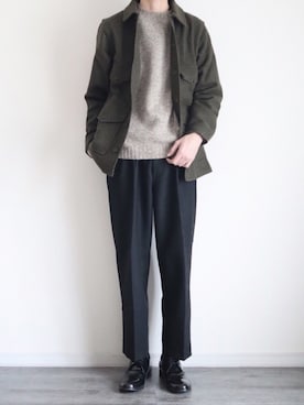 Gさん（メンズ・182cm）の冬コーディネート
