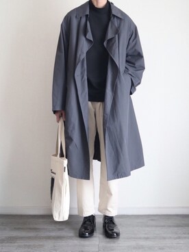 「ROOTOTE（ルートート）のアイテム」を使った、Gさん（メンズ・182cm）の春コーディネート