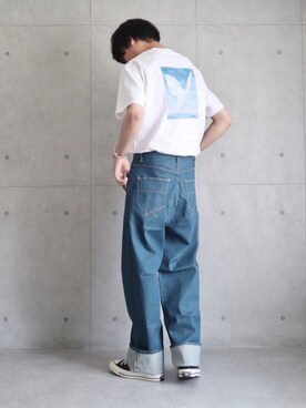 FIT MIHARAYASUHIROのデニムパンツを使った人気ファッション