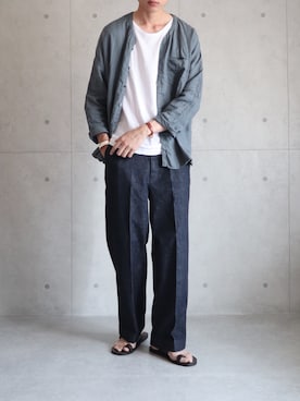 Gさん（メンズ・182cm）の夏コーディネート